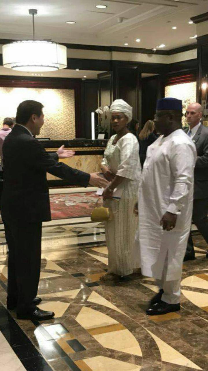 国际媒体组织、联合国网合集团安芝总裁接见塞拉利昂总统进行亲切友好交流，并出席联合国大会