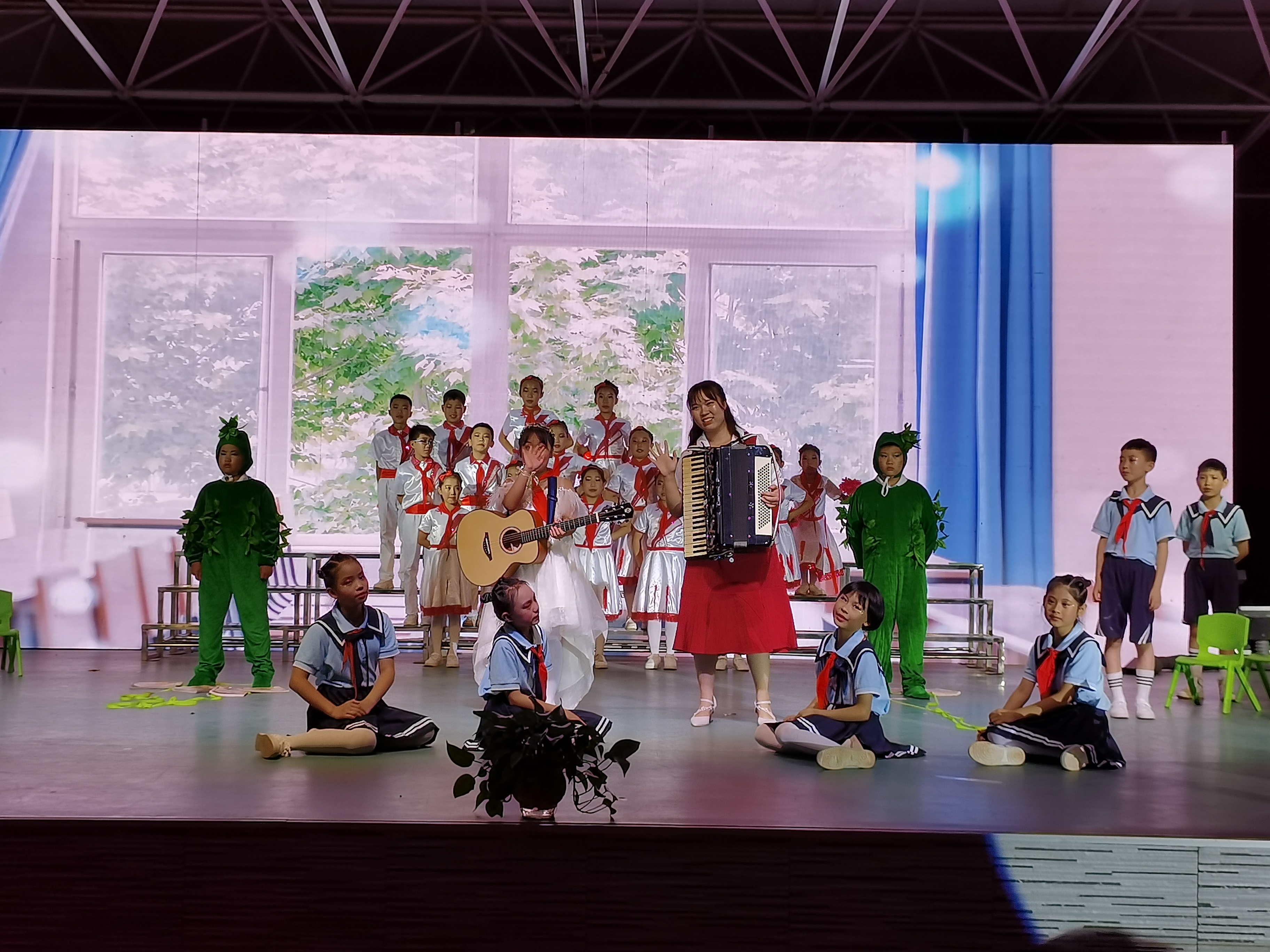 灞桥区黄河锦绣小学庆祝建党100周年暨期末文艺汇演活动