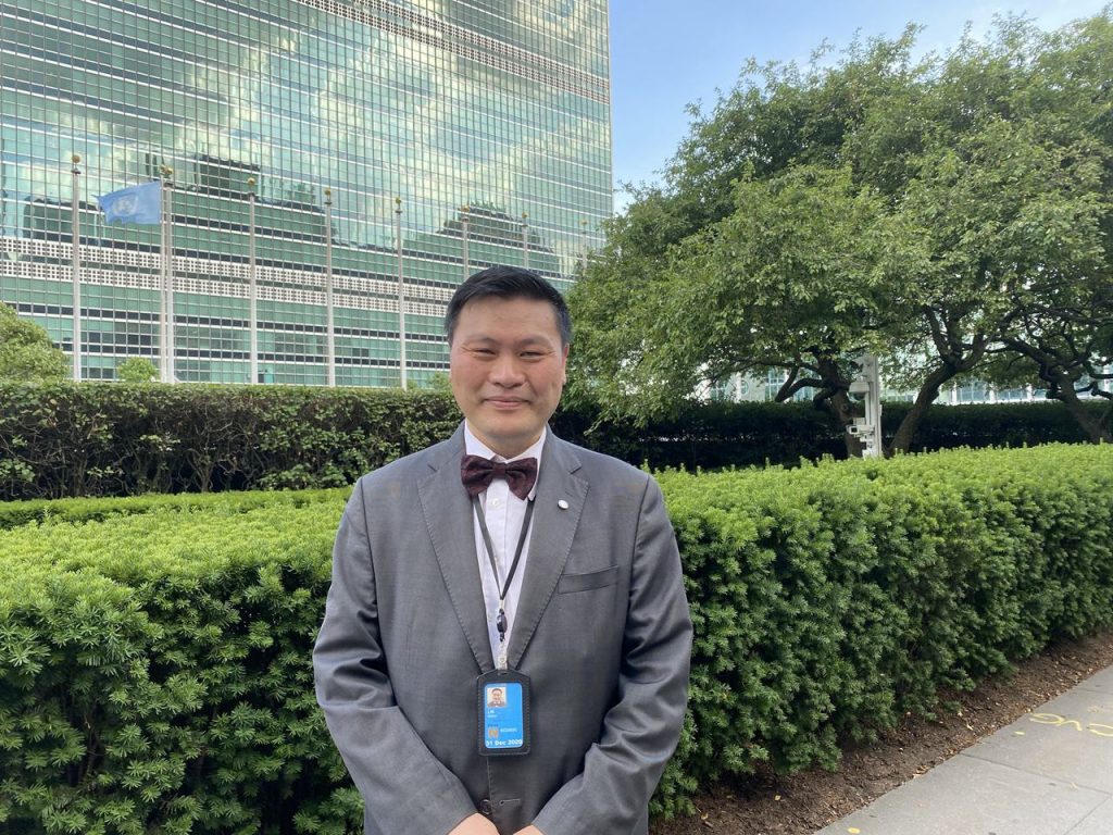 联合国网合集团主席林启樵庆祝中国共产党成立100周年活动