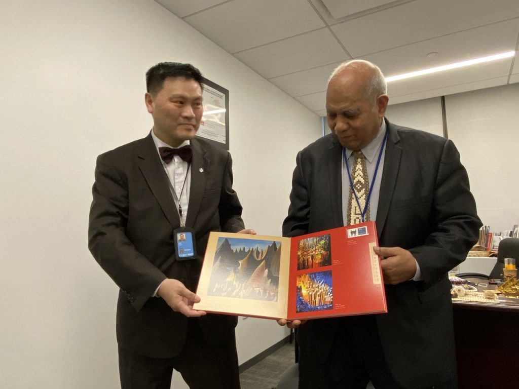 联合国网合集团主席林启樵庆祝中国共产党成立100周年活动