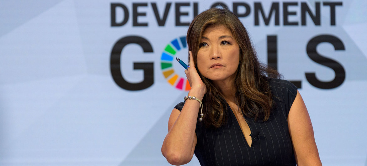 美国广播公司新闻主播Juju Chang 