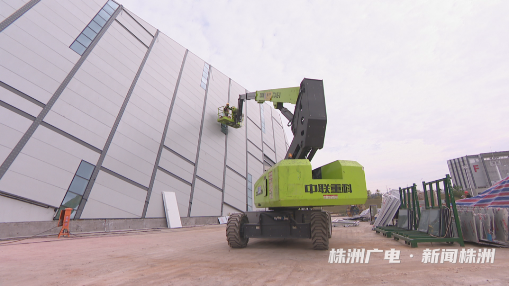 湖南株洲：陈恢清调研轨博会场馆建设情况